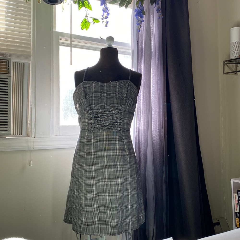 Plaid dress